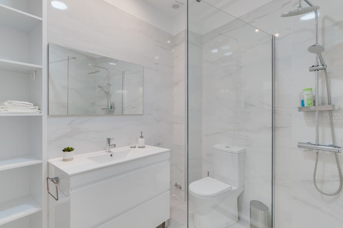 Bathroom with shower