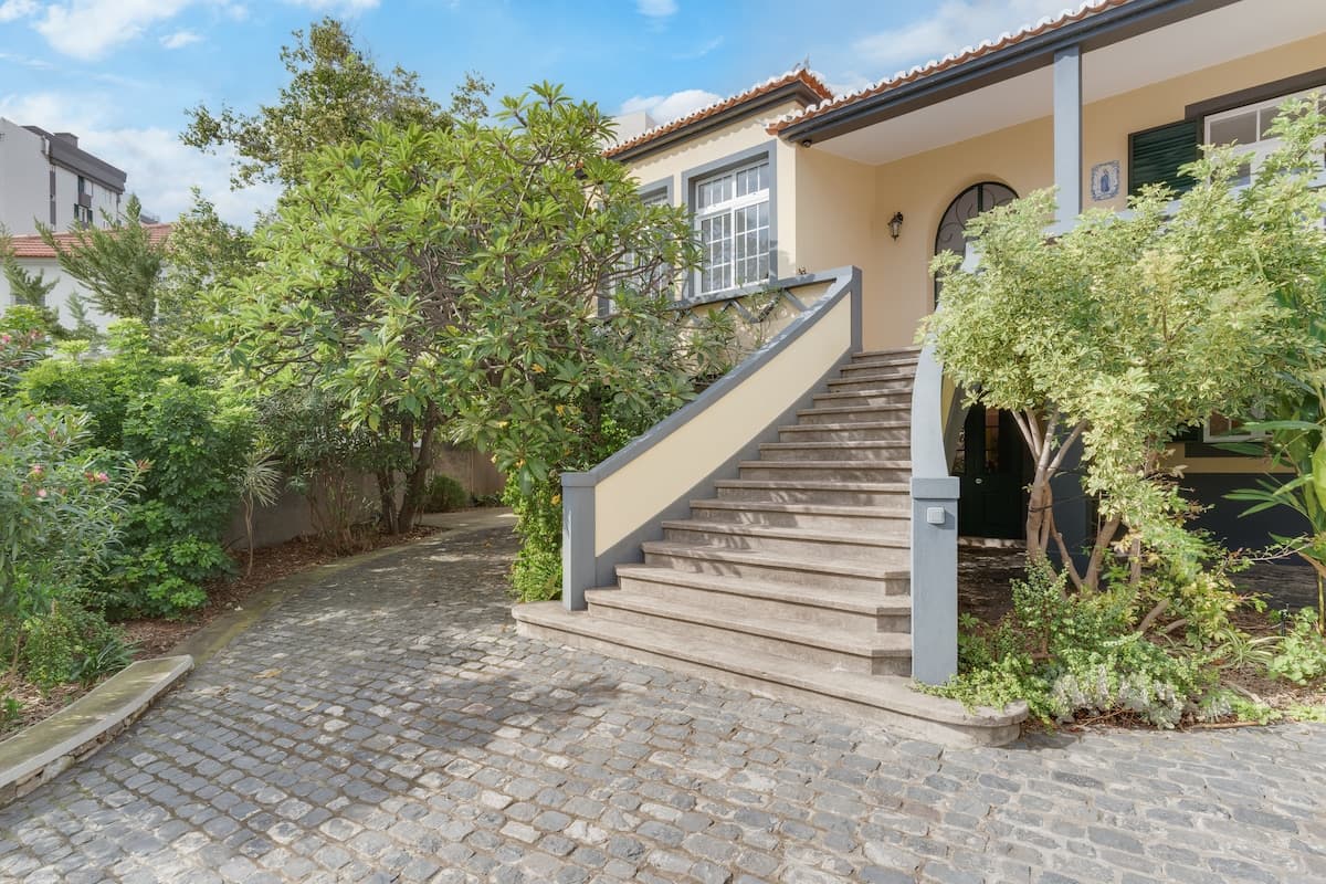 House front door & Gardens