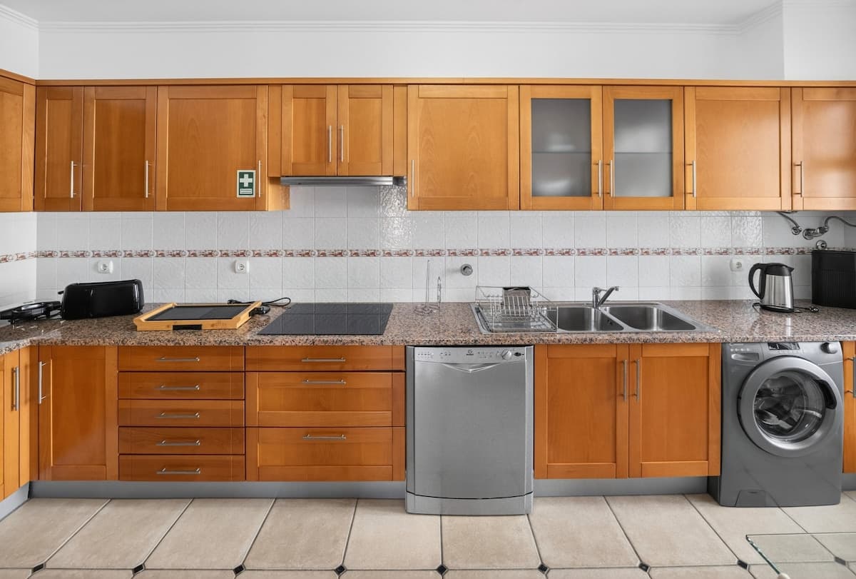 Complete kitchen setup designed for easy and practical everyday use.
